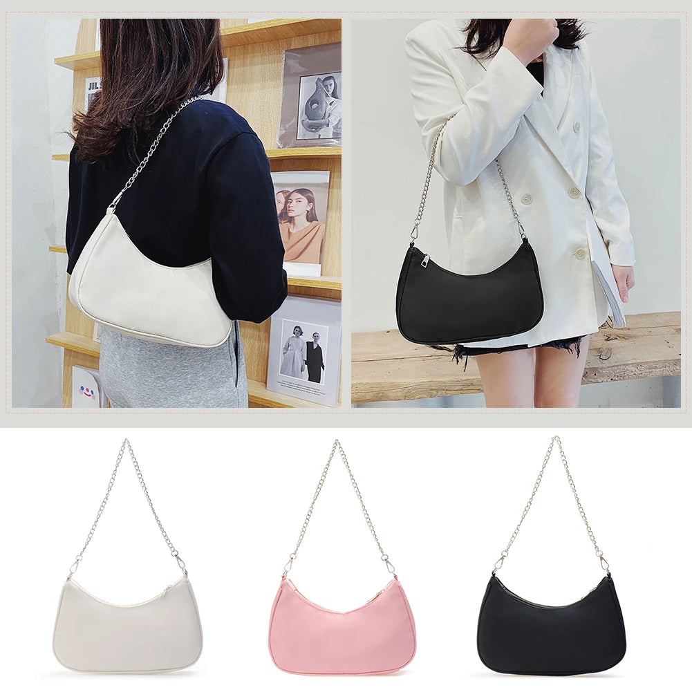 Top-handle Clutches Beige Pink Handbag Pouch