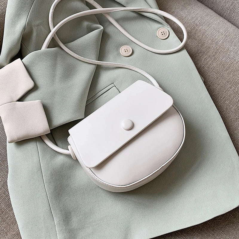 Sweet Mini Saddle Bag Crossbody Handbag