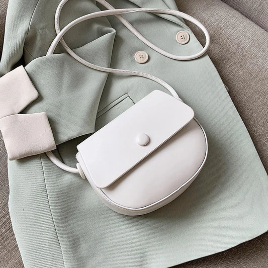 Sweet Mini Saddle Bag Crossbody Handbag