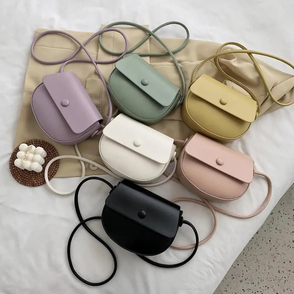 Sweet Mini Saddle Bag Crossbody Handbag