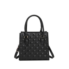 Solid Women's Bag Spring Small Square Bag Retro Shoulder Messenger Handbag