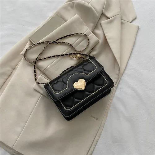 Solid Women's Crossbody Bags Pu Leather Ladies Shoulder Bags