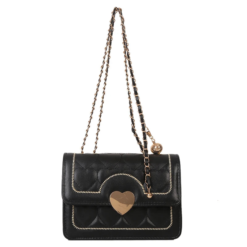 Solid Women's Crossbody Bags Pu Leather Ladies Shoulder Bags