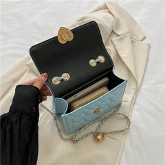 Solid Women's Crossbody Bags Pu Leather Ladies Shoulder Bags