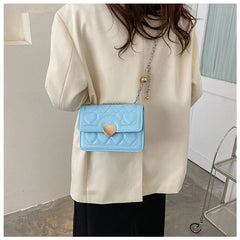 Solid Women's Crossbody Bags Pu Leather Ladies Shoulder Bags