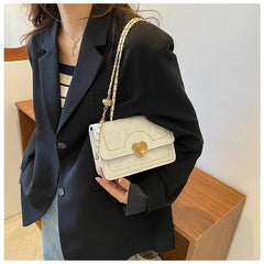 Solid Women's Crossbody Bags Pu Leather Ladies Shoulder Bags
