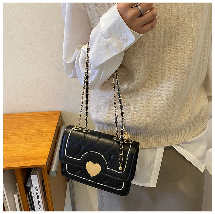 Solid Women's Crossbody Bags Pu Leather Ladies Shoulder Bags