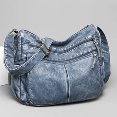 Vintage Leather Women's Shoulder Bag Crossbody Purse Messenger Hobo Bag