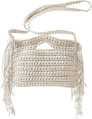 Tassel Summer Beach Bag Handbag Women Grass Weave Bag