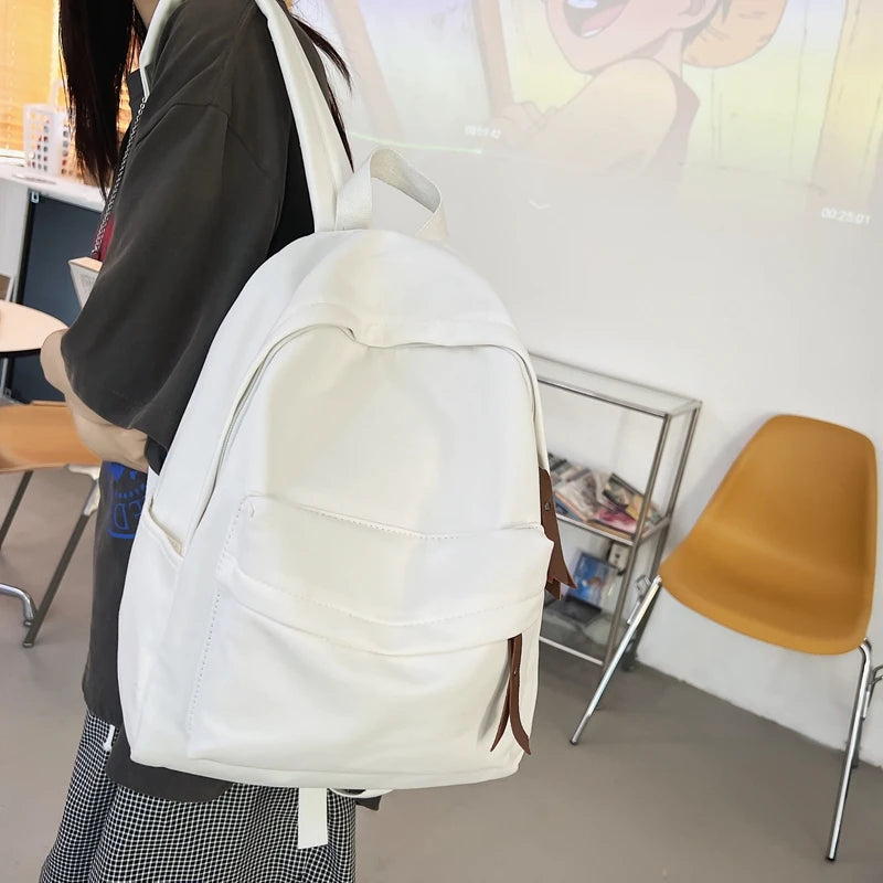 Teen Girls Shoulder Bag Travel Backpack Student College Schoolbag