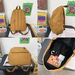 Teen Girls Shoulder Bag Travel Backpack Student College Schoolbag