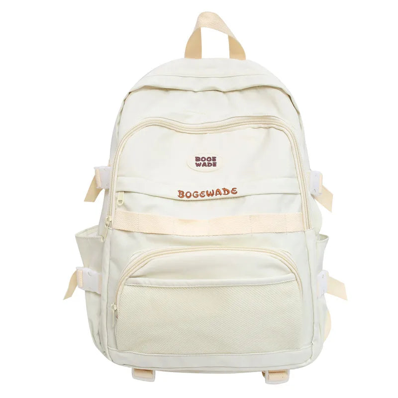 Large Capacity Waterproof Girls Student Backpack