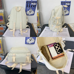 Large Capacity Waterproof Girls Student Backpack
