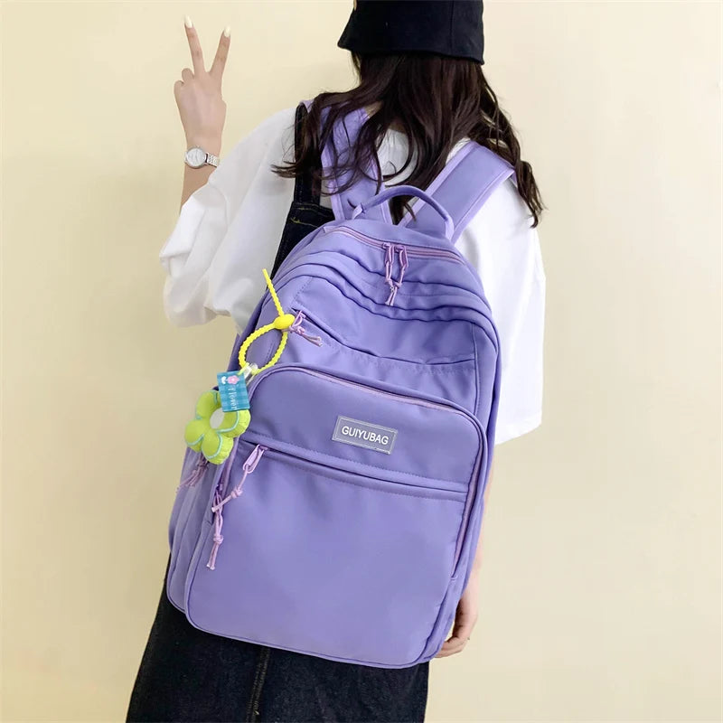 Large Capacity Teenage Student Backpack for School