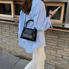 Solid Top-handle Bag Handbags for Women Ladies Shoulder Crossbody Bags
