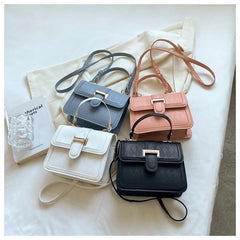 Vintage PU Leather Shoulder Bag for Women Crossbody Handbag Purse Tote