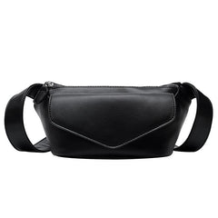 Women's Leather Crossbody Waist Bag for Travel