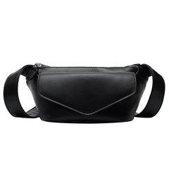 Women's Leather Crossbody Waist Bag for Travel