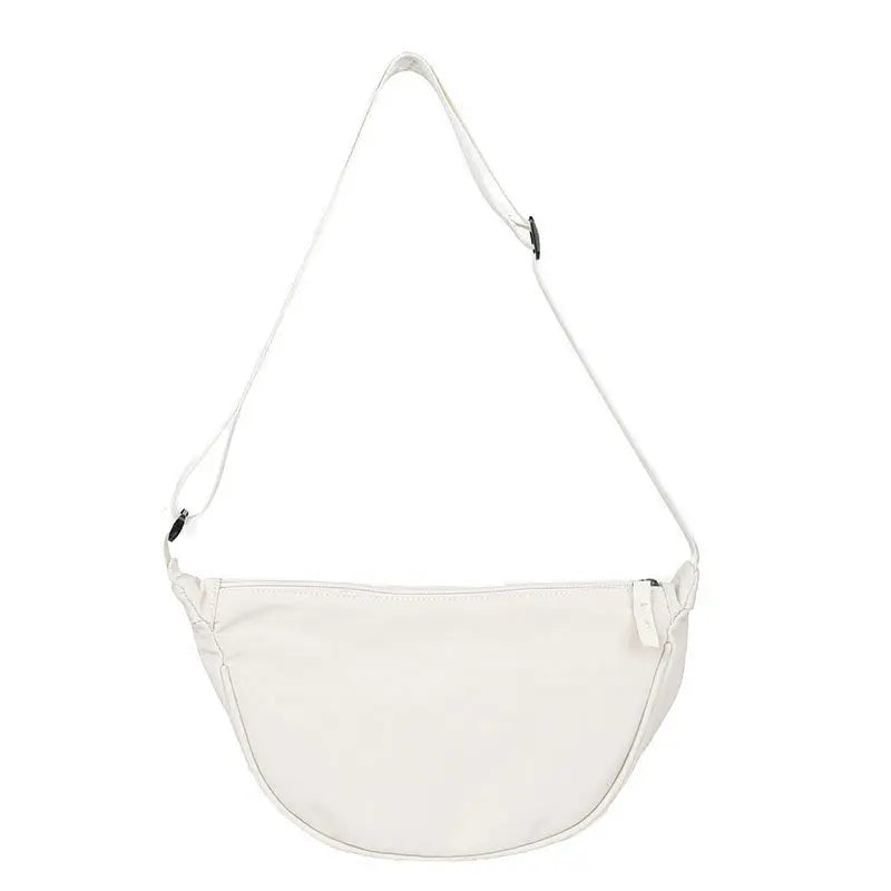 Solid Women Handbag Shoulder Pouch High-Capacity Travel Hand Bag