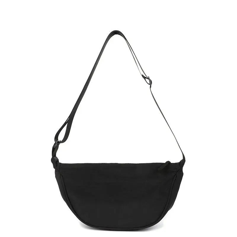 Solid Women Handbag Shoulder Pouch High-Capacity Travel Hand Bag