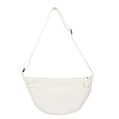 Solid Women Handbag Shoulder Pouch High-Capacity Travel Hand Bag