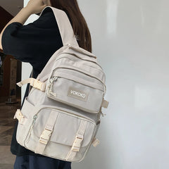 Waterproof Nylon Backpack for Teens Girls