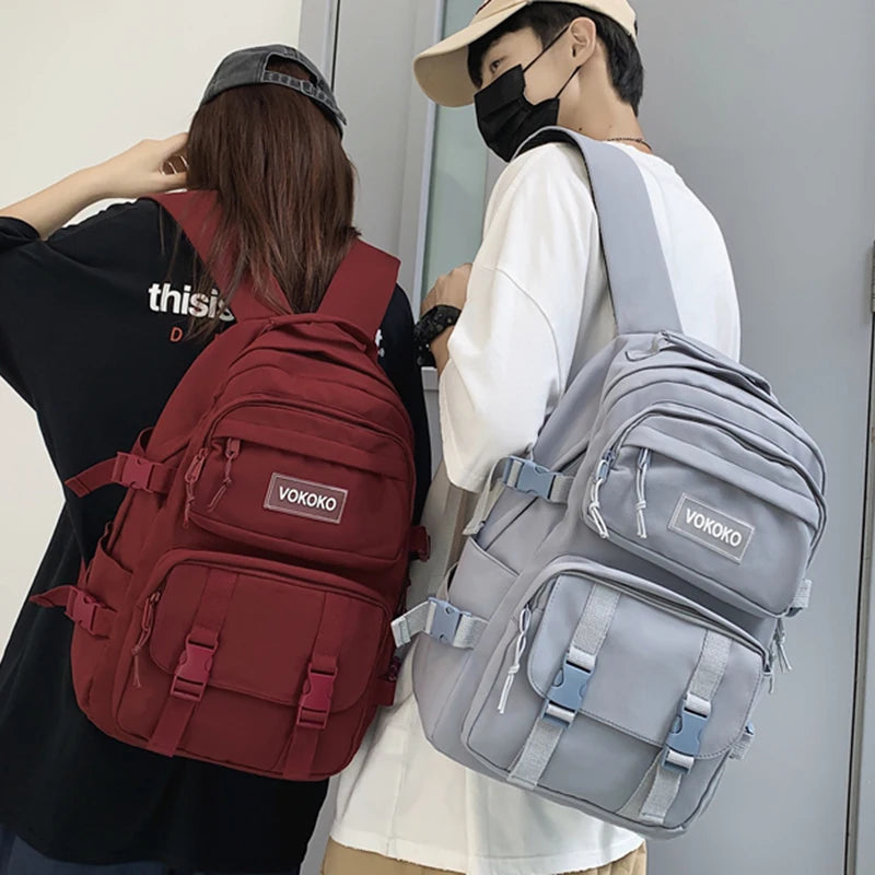 Waterproof Nylon Backpack for Teens Girls