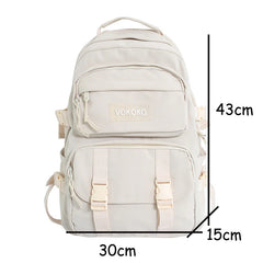 Waterproof Nylon Backpack for Teens Girls
