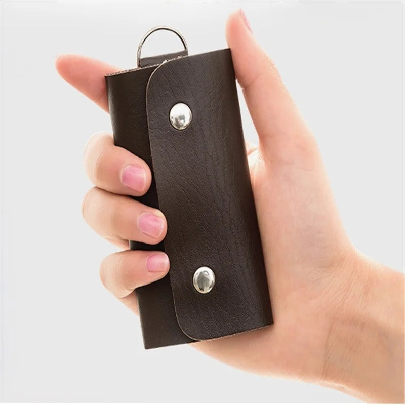 PU Leather Key Holder Car Key Wallets Keys Organizer Key Case