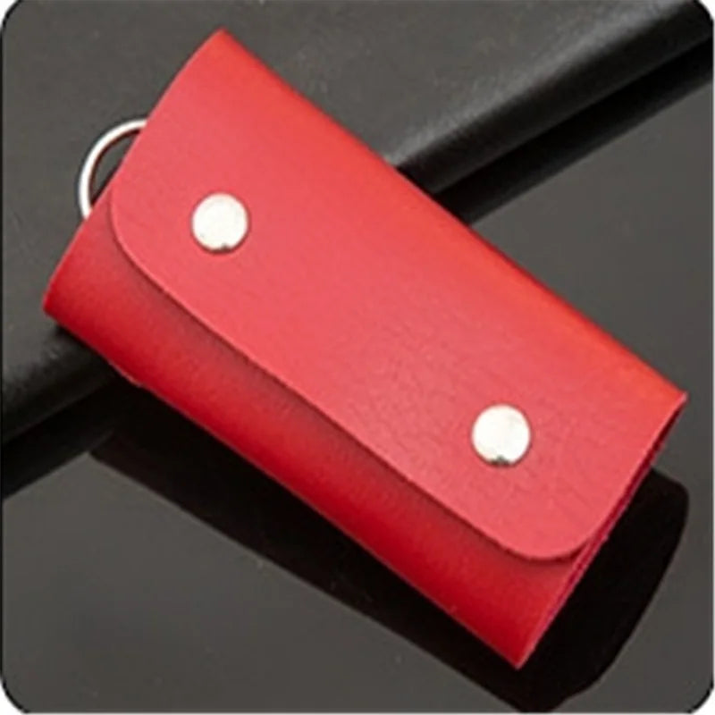 PU Leather Key Holder Car Key Wallets Keys Organizer Key Case