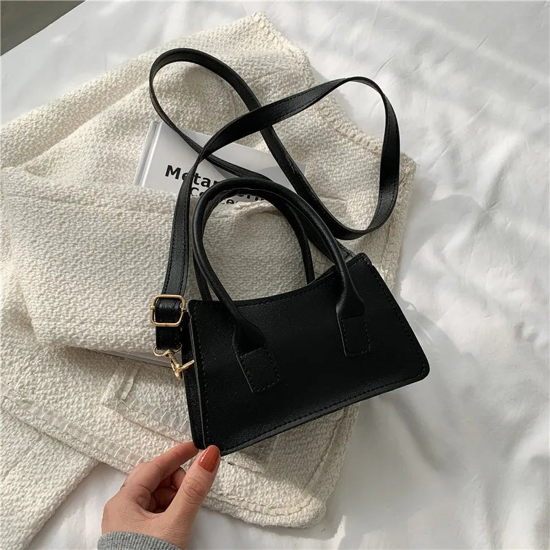 Solid Women Messenger Bags Female Shoulder Bags Retro Handbags