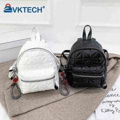 Stylish Women PU Leather Backpack School Travel Bags Lady Shoulder Crossbody Bag