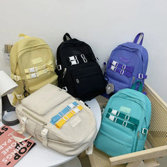 Waterproof Nylon Backpack for School Girls