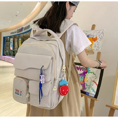 Japanese Style Student Schoolbag Lightweight Large Capacity Backpack