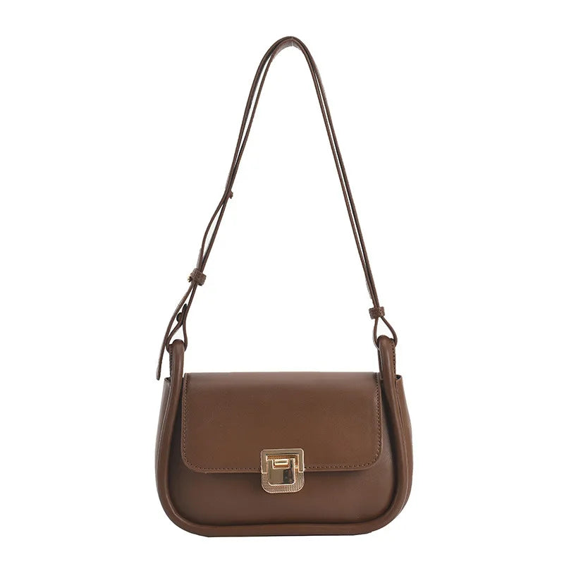 Spring Female Handbags Small Flap PU Leather Crossbody Bag