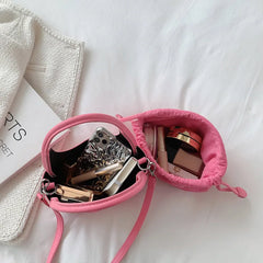 Small PU Leather Shoulder Bag Crossbody Handbag Women's Purse
