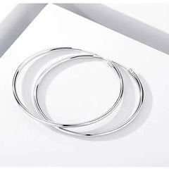 Somila Punk 70mm Hoop Earrings for Women