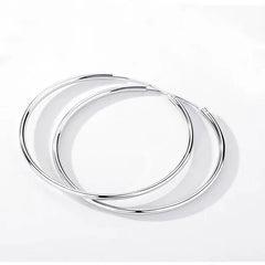 Somila Punk 70mm Hoop Earrings for Women