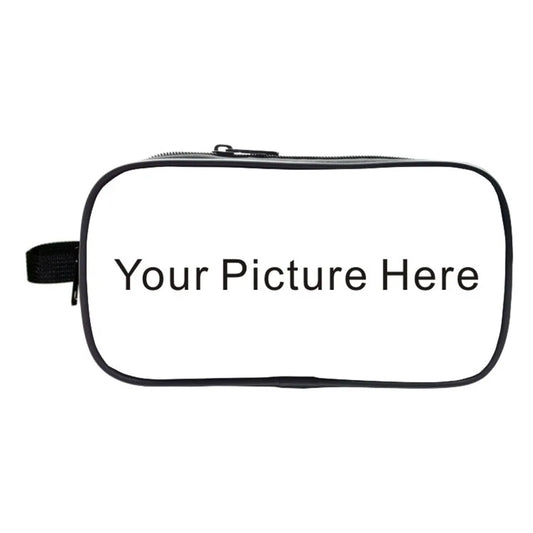 Son Goku Double Zipper Pencil Case Wallet Pen Bag Anime Stationery Bag