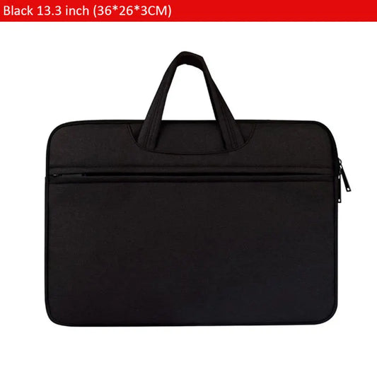 Soomile Laptop Bag 12-15.6 Inch Briefcase Handbag Multi-function Anti Water