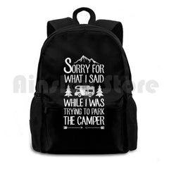 Outdoor Hiking Backpack Waterproof Camping Travel Sorry For What I Said