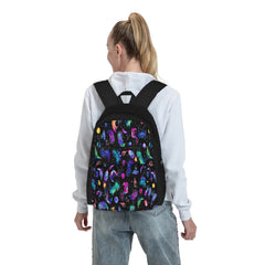 Space Dinosaur Astronauts Watercolor Backpacks Men Women
