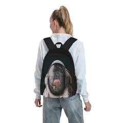 Space Dog Backpacks Men's Backpacks Bags For Women Vintage