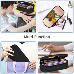 Anime Spiritfarer Pen Box School Zipper Pen Bag Stationery Gift