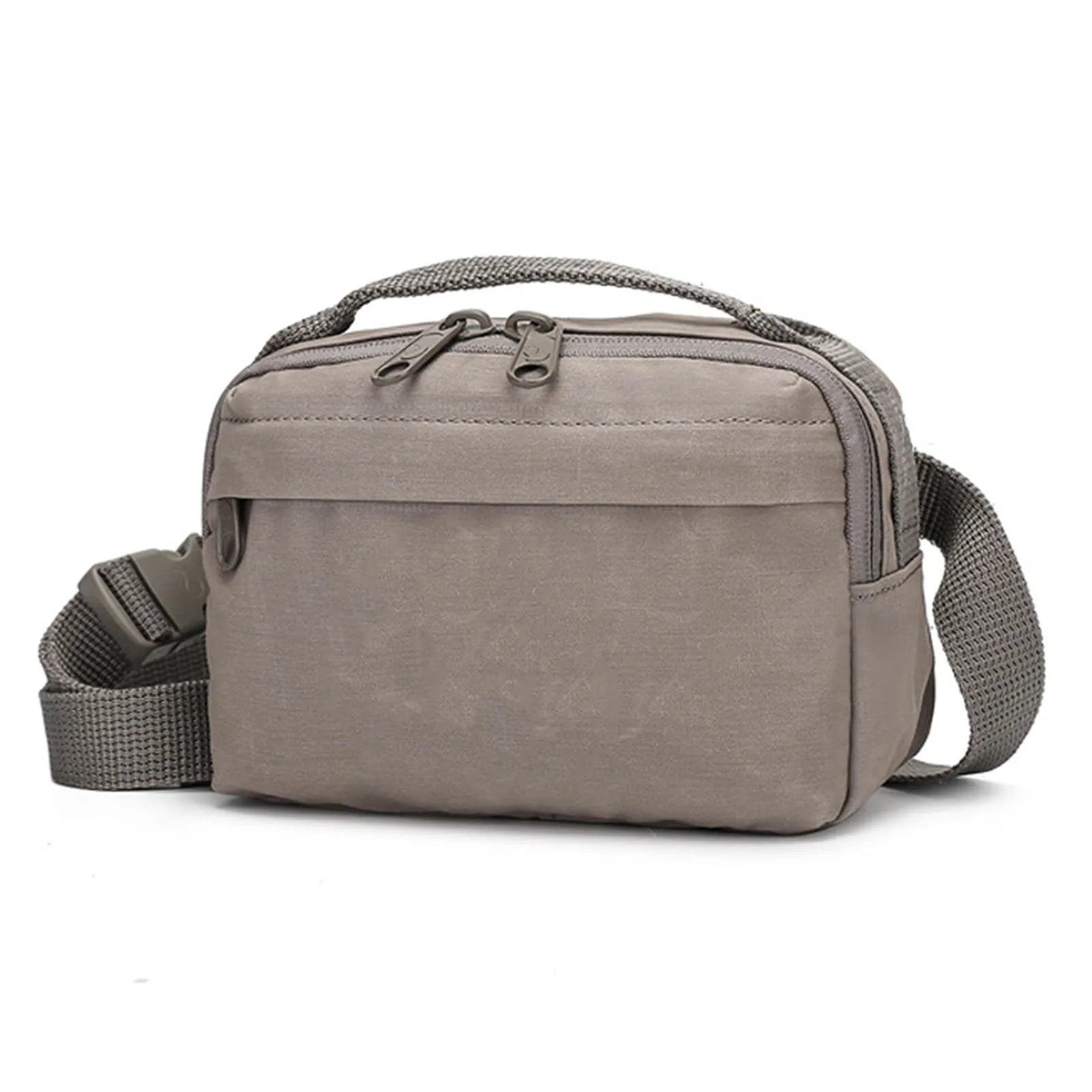 Sports Crossbody Shoulder Bag Small Object Storage Zipper Closure