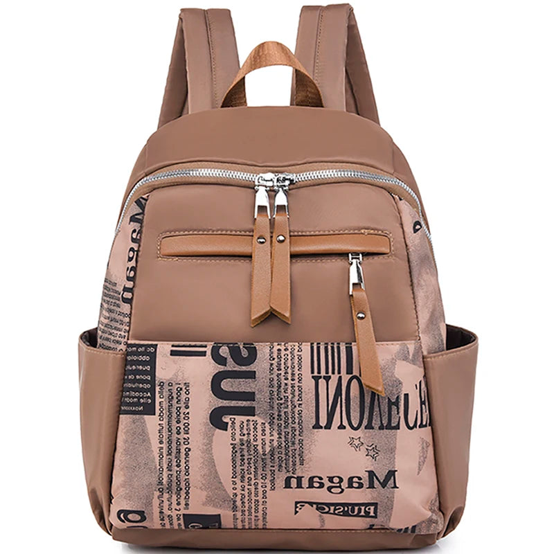 Age Reducing Backpack Lightweight Large Capacity Thickened Water Repellent