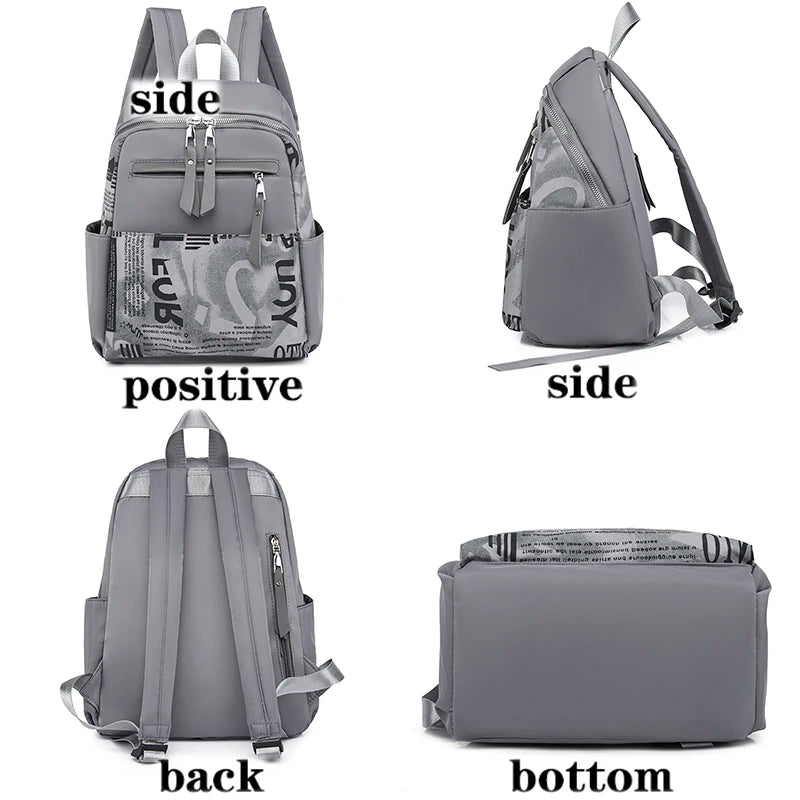 Age Reducing Backpack Lightweight Large Capacity Thickened Water Repellent