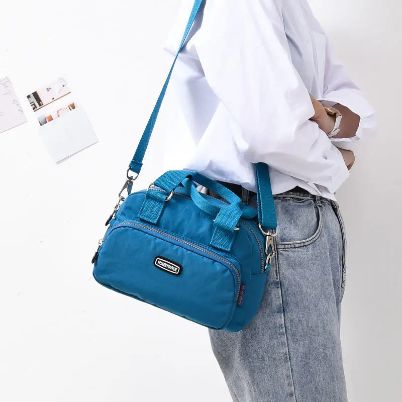 Sport Multi-Pocket Women Shoulder Bag Travel Handbag Messenger Bag