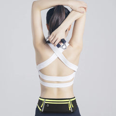 Waterproof Running Waist Bag Gym Fanny Bag Safty Reflective Tape