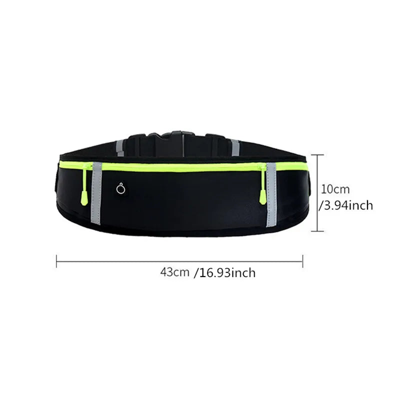 Waist Bag Bum Fanny Pack Hip Women Men Belt Bag Travel Running Money Phone Pouch
